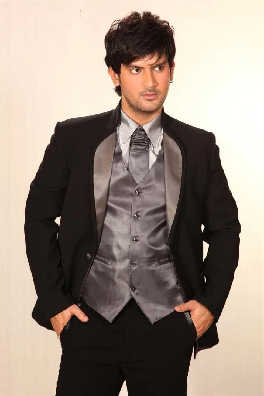 Hot Deal Double Lapel Designer Premium Italian Wedding Tuxedo Suit - BL3007