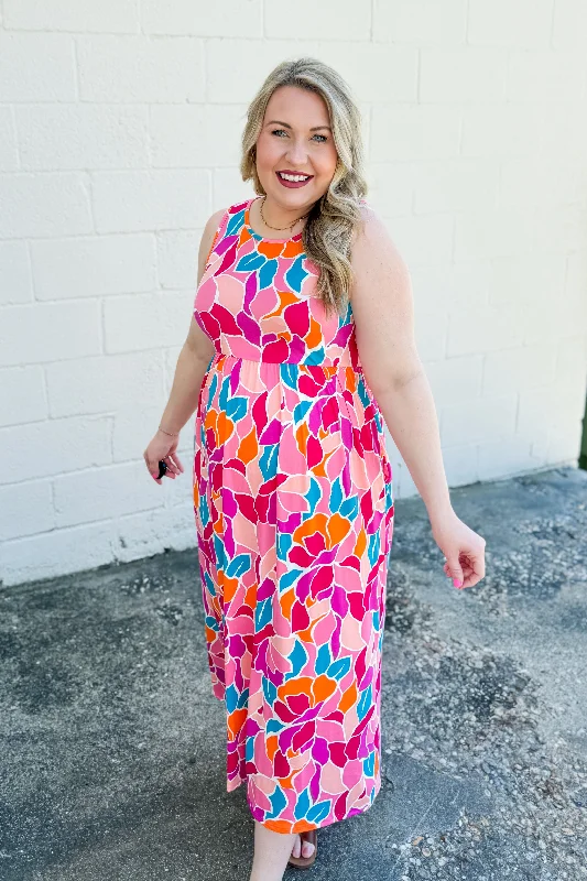Epic Deals Can't Stop Her Babydoll Maxi Dress