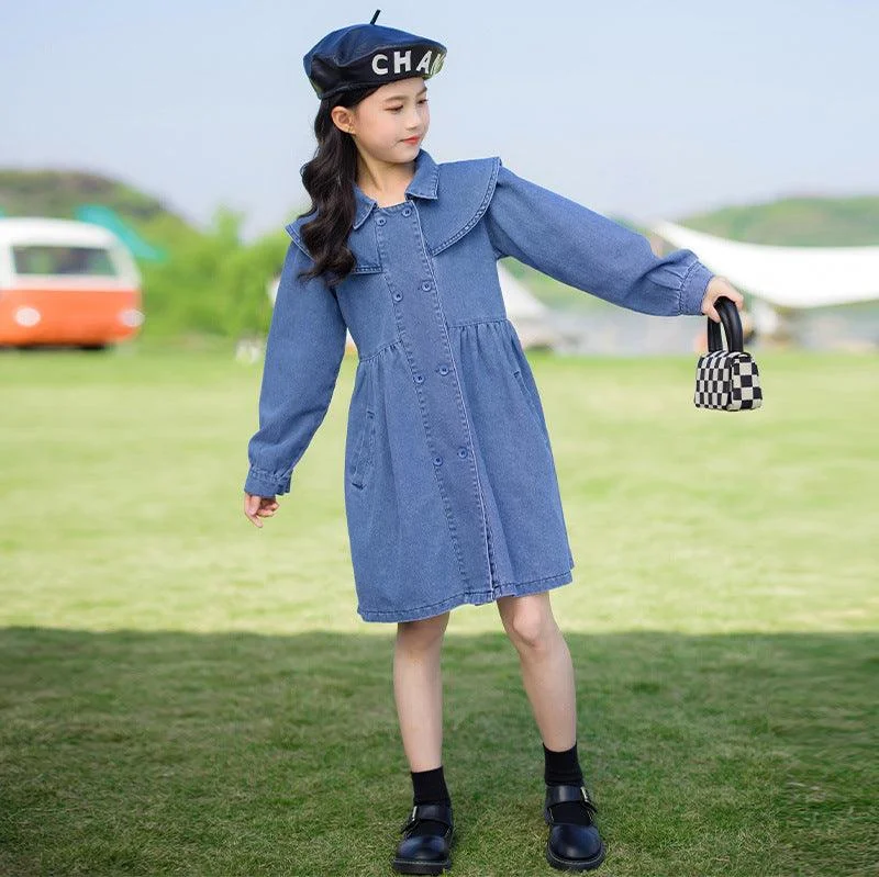 Crazy Savings College Style Long-sleeved Middle-aged Boy's Fashionable Princess Dress Crazy Savings College Style Long-sleeved Middle-aged Boy's Fashionable Princess Dress