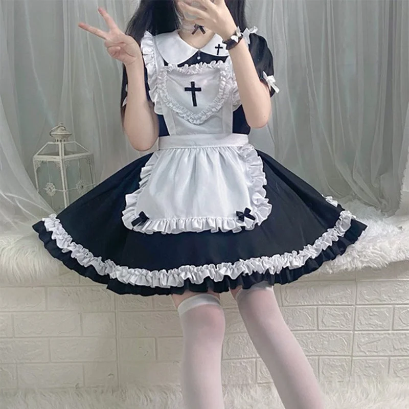Epic Deals "Holy Maid" Ruffle Maid Dress