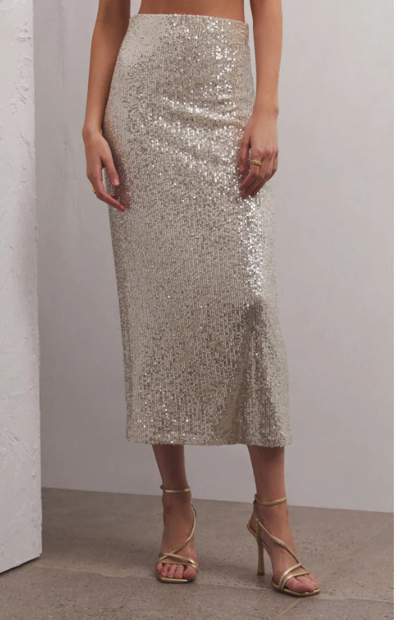 Quick Sale Saturn Sequin Skirt - Stardust
