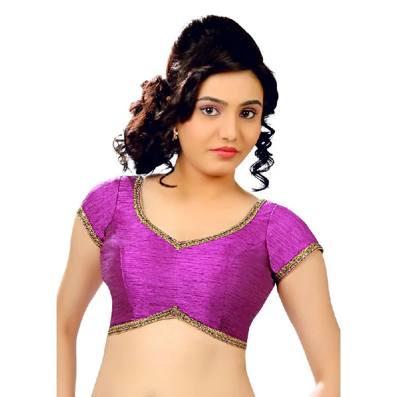 Fantastic Offers Designer Indian Traditional Brinjal Sweetheart-Neck Saree Blouse Choli (CO-203-Brinjal) Fantastic Offers Designer Indian Traditional Brinjal Sweetheart-Neck Saree Blouse Choli (CO-203-Brinjal)