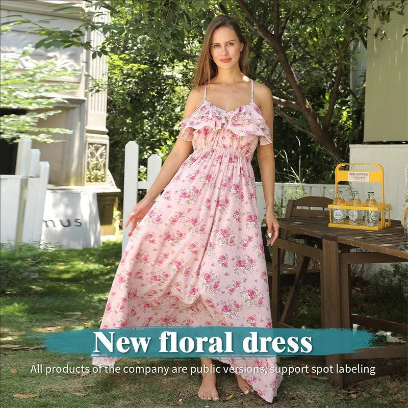 Early Access Women's Fashion Simple Printed Dresses