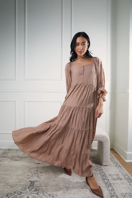 Special Price Ordinary Grace Tiered Maxi Dress FINAL SALE