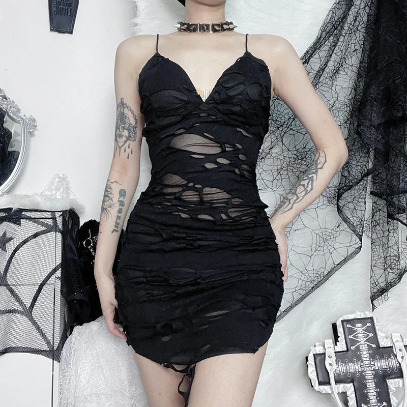 Customer Appreciation Sale "Ripped" Slim Dress