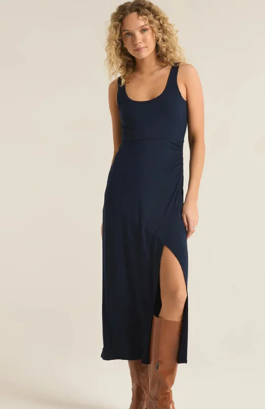 Extra Discounts Melbourne Dress - Captain Navy
