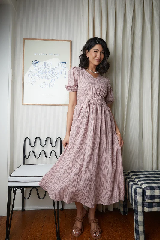 Sale Event Clara Mauve Maxi Dress FINAL SALE
