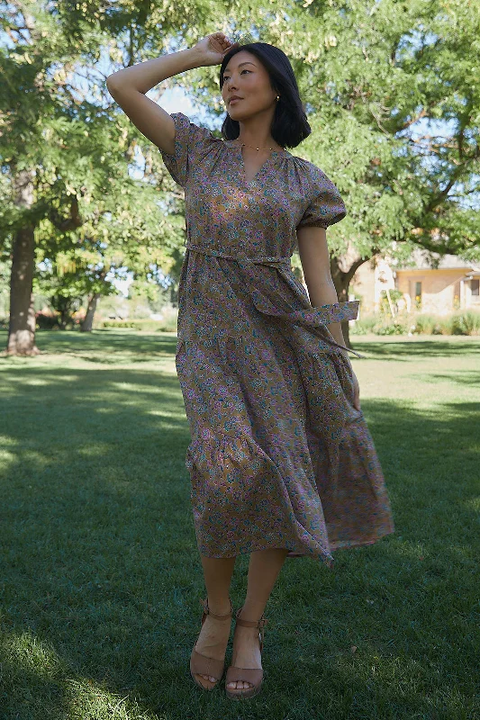 Discount Days Kaylie Tiered Maxi Dress