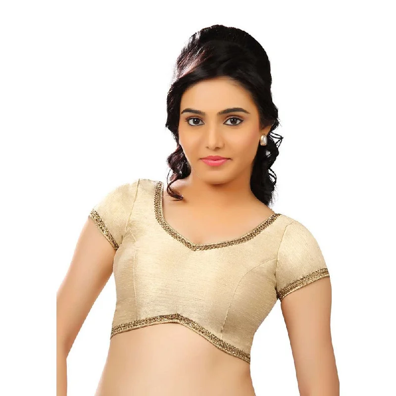 Big Savings Designer Indian Traditional Skin Color Sweetheart-Neck Saree Blouse Choli (CO-203-Skin) Big Savings Designer Indian Traditional Skin Color Sweetheart-Neck Saree Blouse Choli (CO-203-Skin)