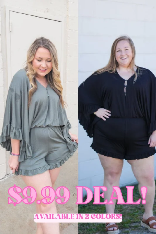 Stock Clearance DEAL | Molly Ruffle Romper