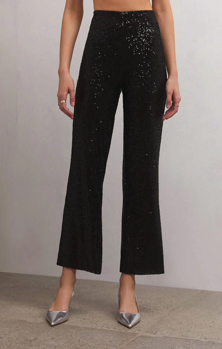 Online Only Sklyar Sequin Pants - Black