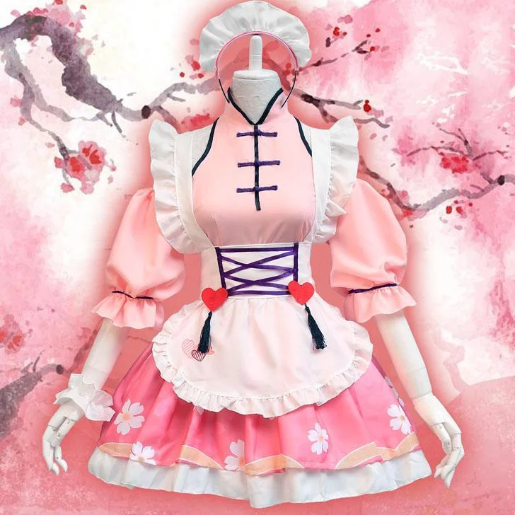 Exclusive Access Cherry Blossom Maid Dress SD00085