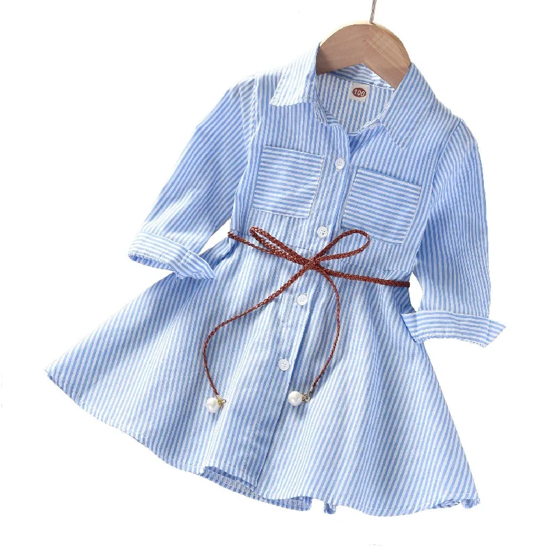 Final Clearance Children's Shirt Baby Western-style Dresses