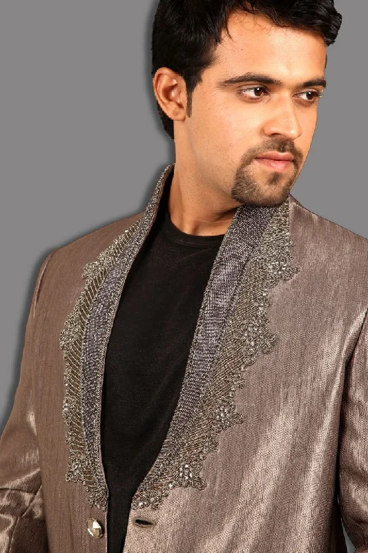 Savings Alert Fantastic Embroidery Blazer For Men - BL5041SNT
