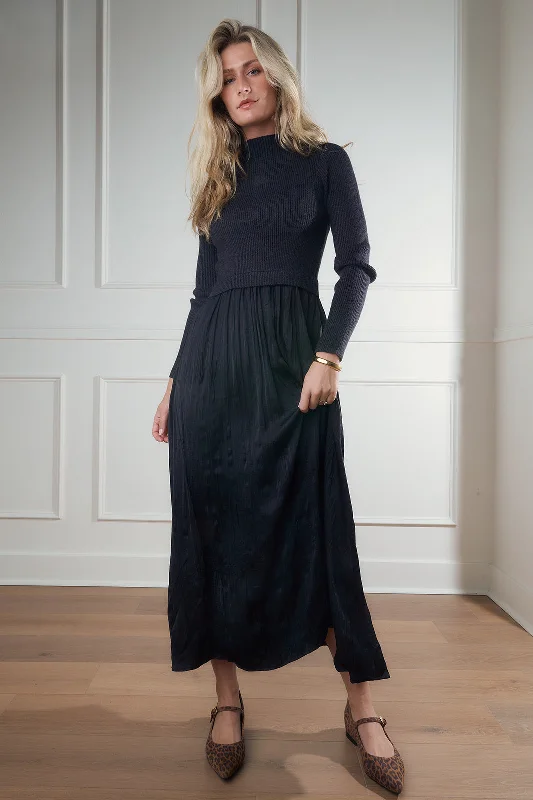 Weekend Flash Sale Gemma Black Woven Dress