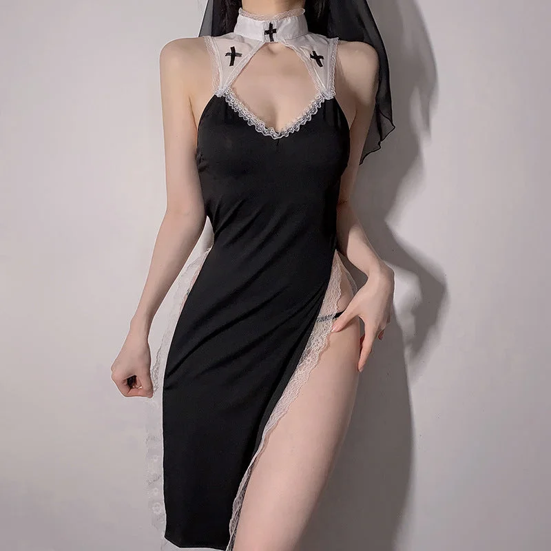 Stock Clearance Erotic Nun Dress