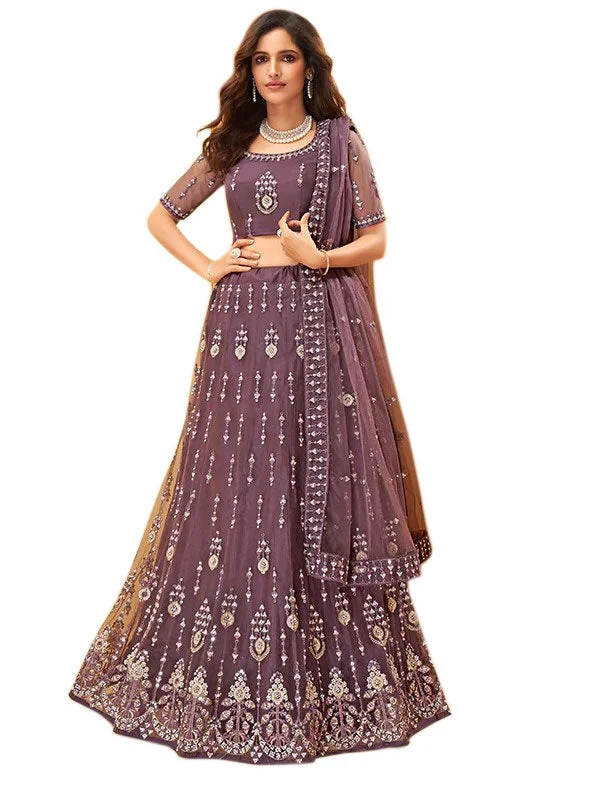 Discount Deals Superb Amethyst Party Lehenga Choli- SNT11020