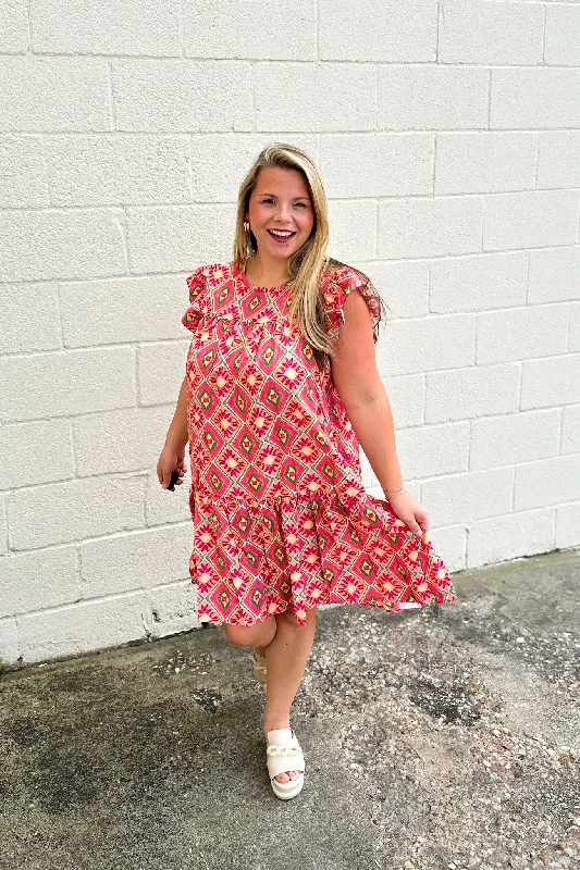 Clearance Sale Golden Sunsets Dress