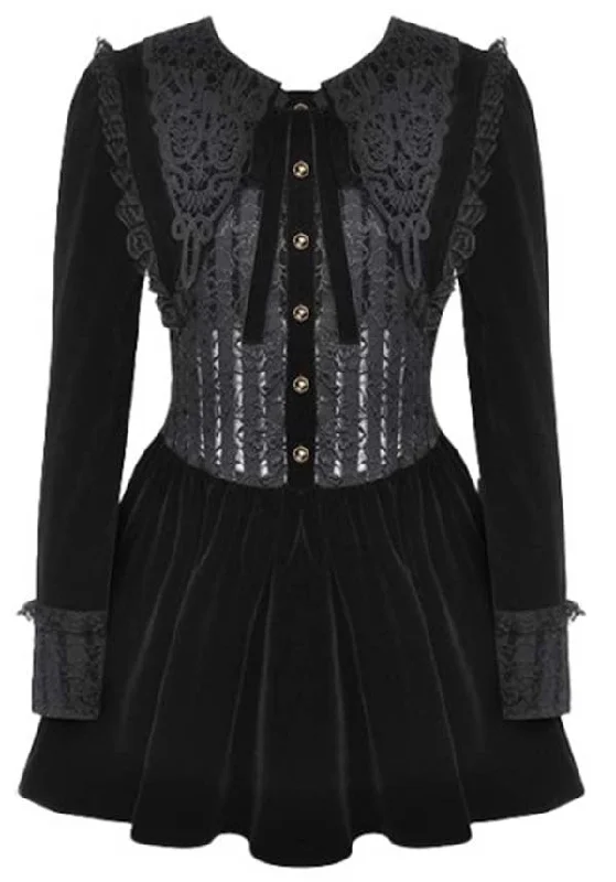 Overstock Velvet Patchwork | SCHOOLGIRL DRESS