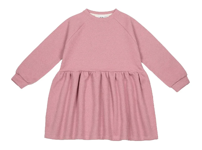 Factory Direct Sale Glitter Pink Raglan Dress