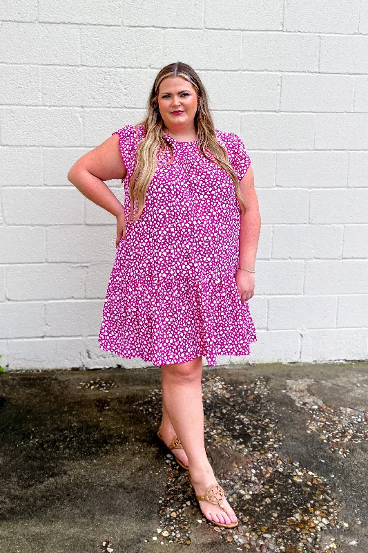 Price Cut Your Move Spotted Dress