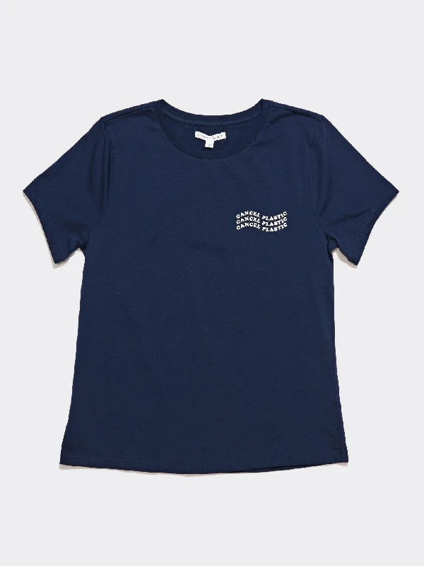 Fantastic Offers Women's Invincible Wavy Cancel Plastic Tee