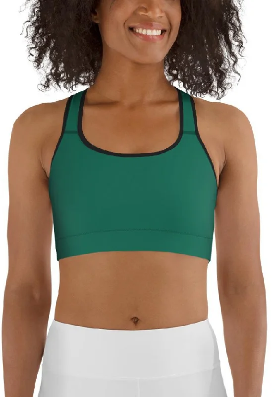 Emerald Green Sports Bra