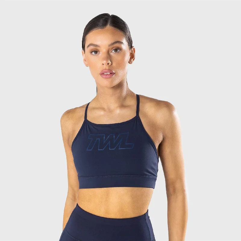 TWL - WOMEN'S FLEET BRA - ATHLETE - MIDNIGHT NAVY