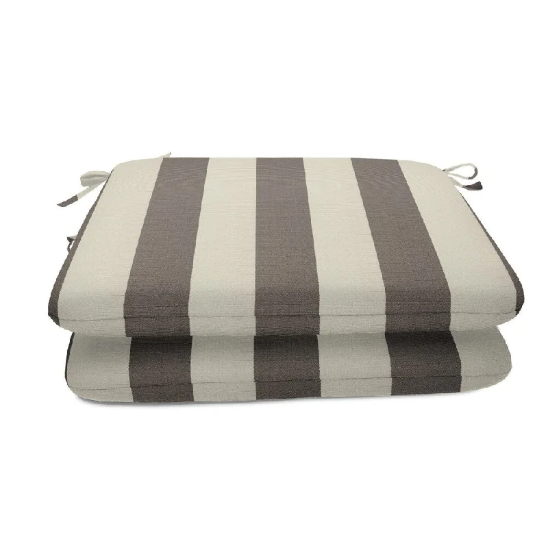 Warehouse Sale 20 x 18 Sunbrella Seat Pad 2 Pack - 20"W x 18"D x 2.5"H