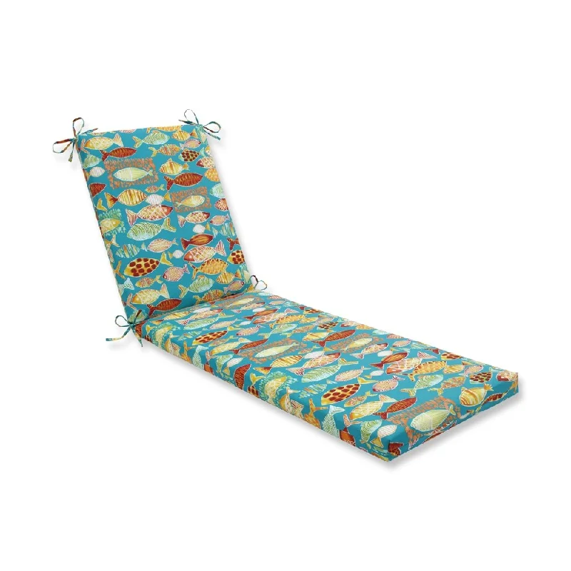 Hooked Beach Chaise Lounge Cushion 80x23x3