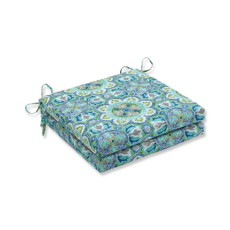 Lagoa Tile Pool Squared Corners Seat Cushion 20x20x3 (Set of 2)