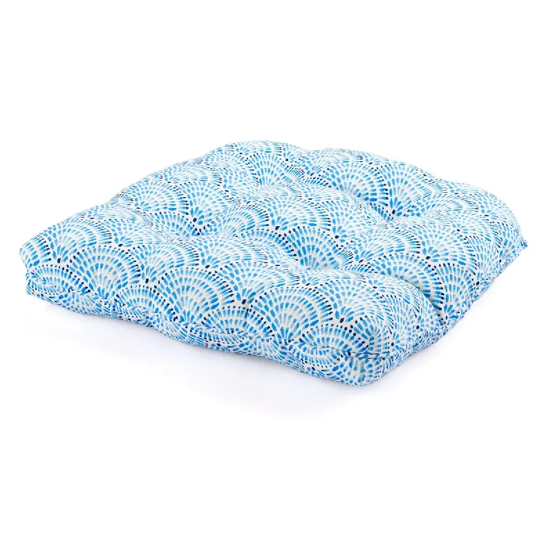 Grand Opening Sale Lillian Palm Beach Retro Collection - Tufted Chair Cushion with Self Welt Cord