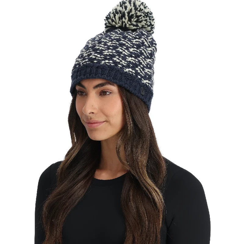 Womens Brrr Berry Pom - True Navy