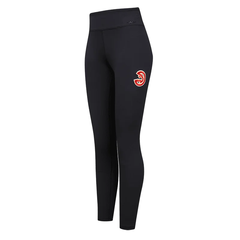 NBA ATLANTA HAWKS CLASSIC WOMEN'S LUX LEGGING (BLACK)