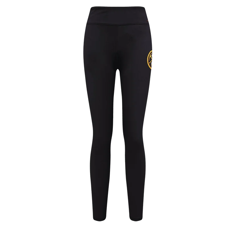 NBA DENVER NUGGETS CLASSIC WOMEN'S LUX LEGGING (BLACK)