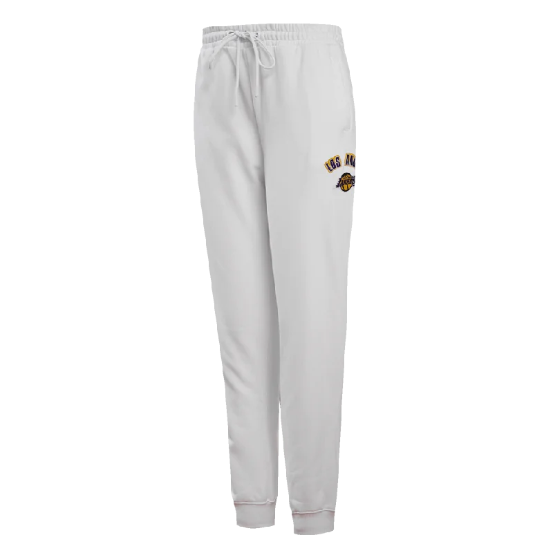 NBA LOS ANGELES LAKERS CLASSIC WOMEN'S SWEATPANT (WHITE)