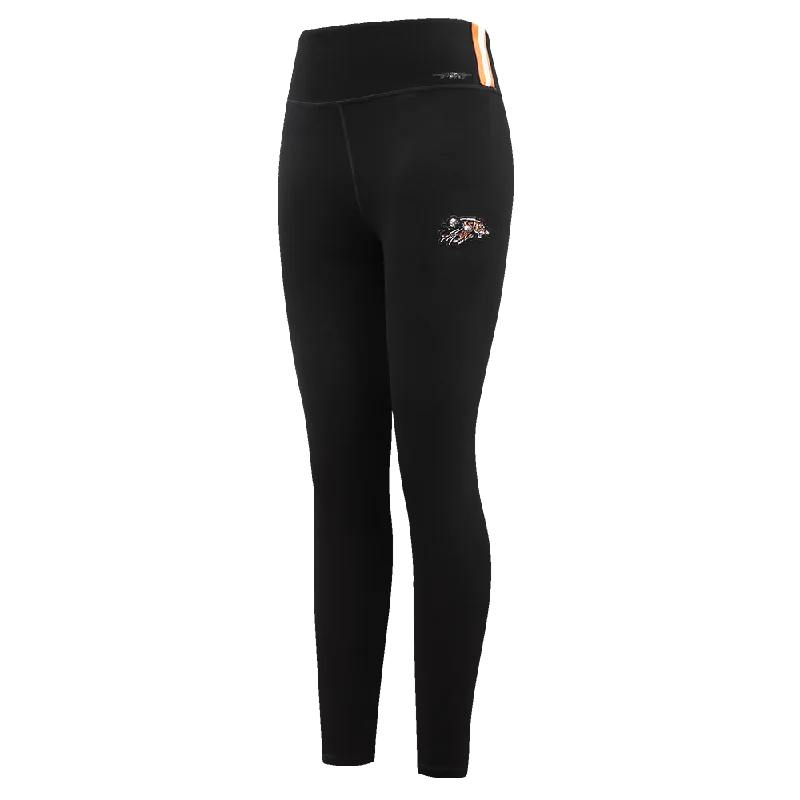 NFL CINCINNATI BENGALS RETRO CLASSIC WOMEN'S JERSEY LEGGING (BLACK)