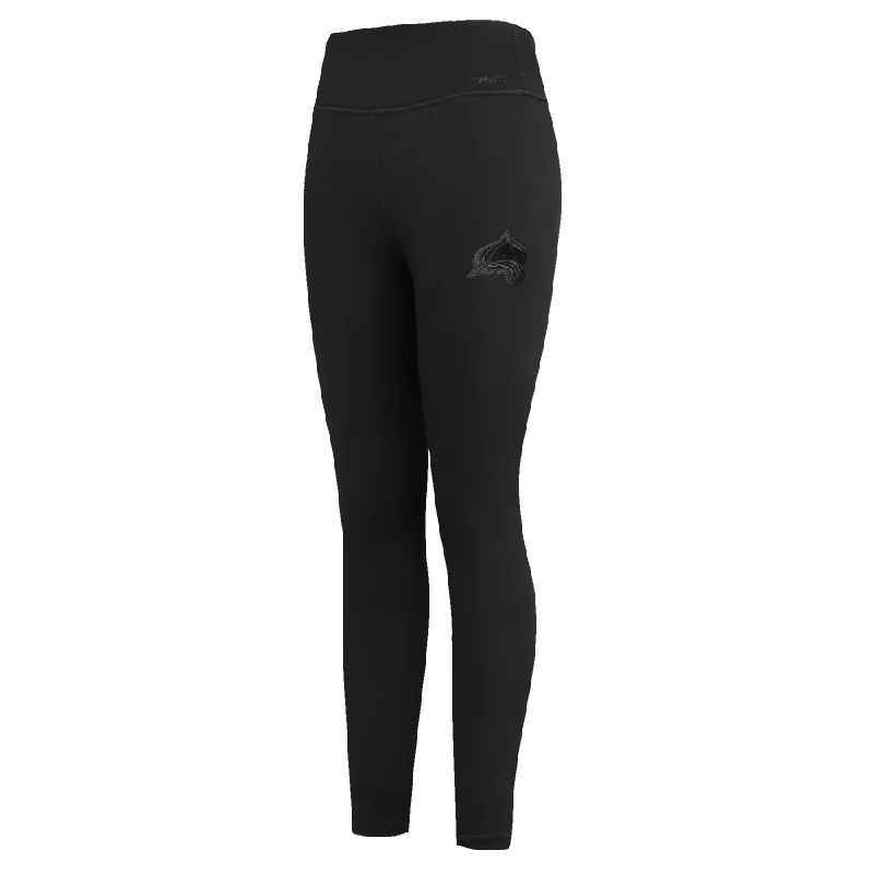 NHL COLORADO AVALANCHE NEUTRAL WOMEN'S HW JERSEY LEGGING (BLACK)