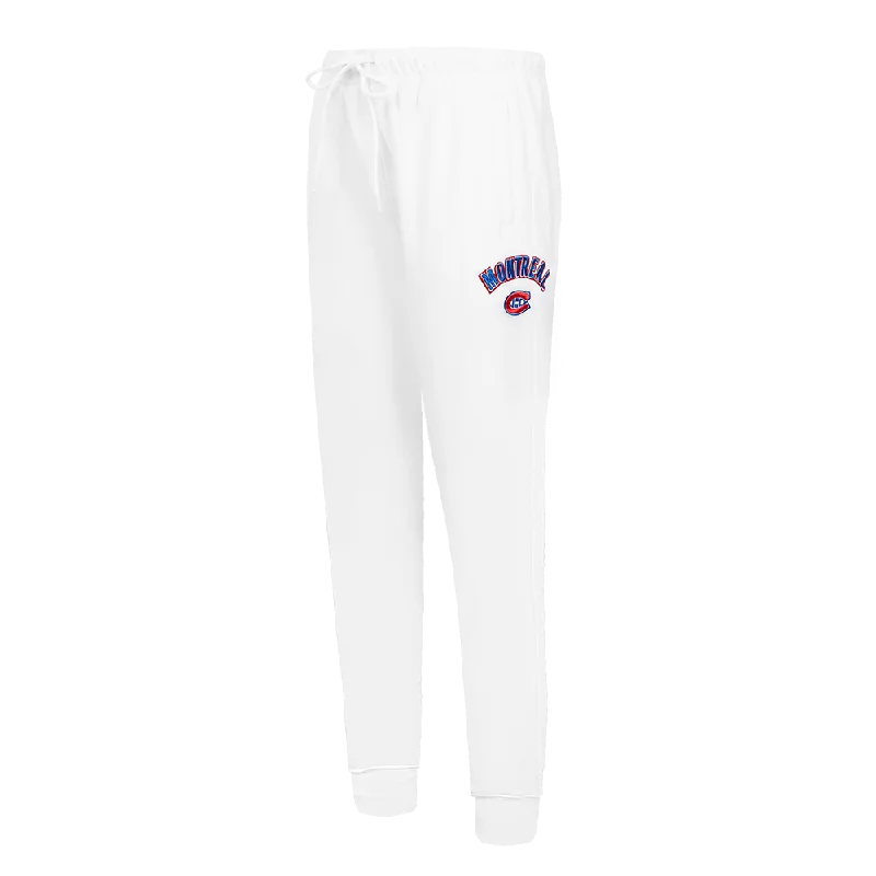 NHL MONTREAL CANADIENS CLASSIC WOMEN'S FLC SWEATPANT (WHITE)