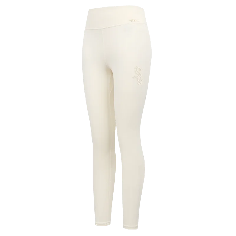 MLB CHICAGO WHITE SOX NEUTRAL WOMEN'S JERSEY LEGGING (EGGSHELL)