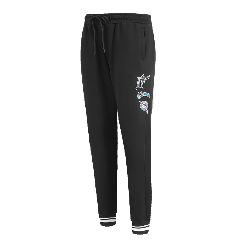 MLB FLORIDA MARLINS RETRO CLASSIC WOMEN'S SWEATPANT (BLACK)