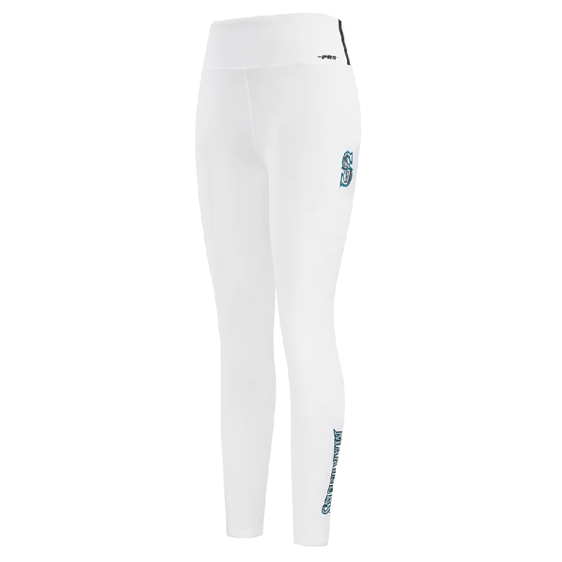 MLB SEATTLE MARINERS CLASSIC WOMEN'S JERSEY LEGGING (WHITE)