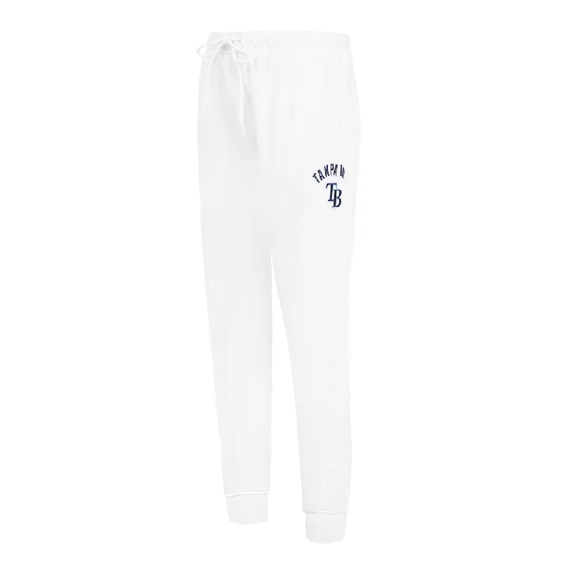 MLB TAMPA BAY RAYS CLASSIC WOMEN'S FLC SWEATPANT (WHITE)